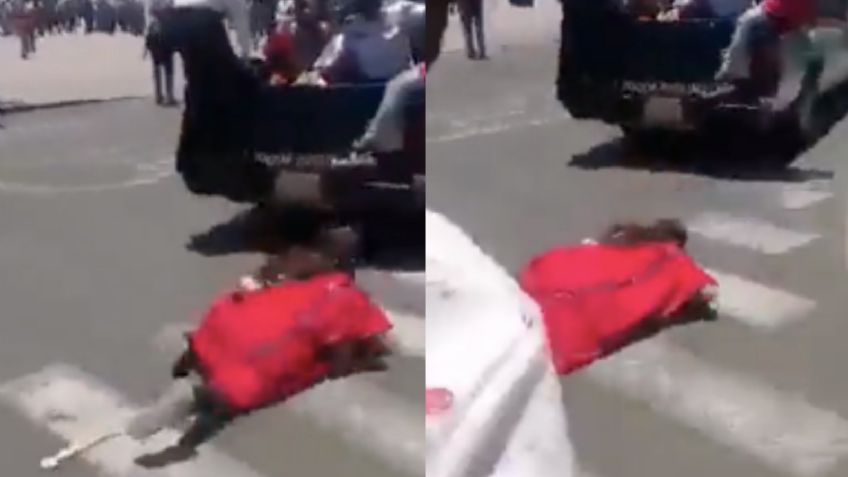 VIDEO: Patrulla de la CDMX arrastra a una mujer indígena; autoridades ya indagan