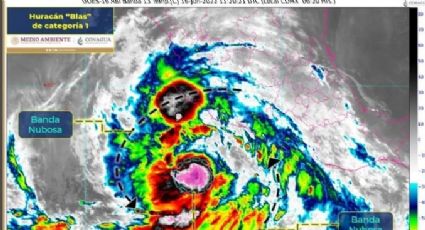 Huracán Blas continúa en México: Conagua advierte por lluvias torrenciales en estas entidades