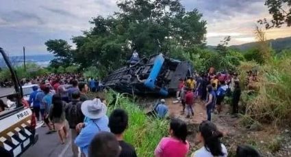 Tragedia en Chiapas: Camión con peregrinos vuelca; hay 9 muertos y 28 heridos