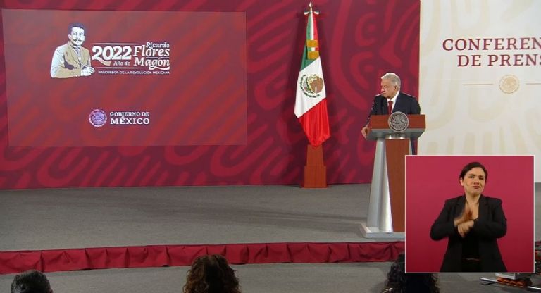 En la imagen, el presidente AMLO en conferencia de prensa. Foto: Gobierno de México