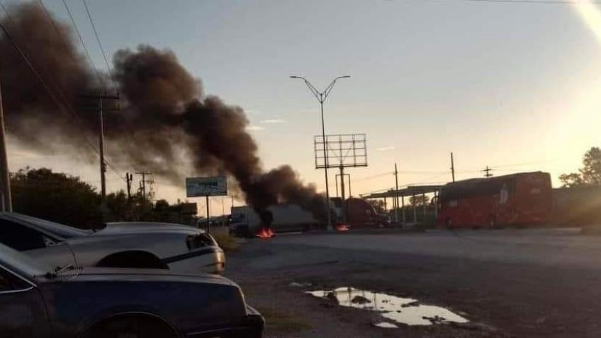 Tiroteos, bloqueos, atracos y quema de autos causan pánico en el Día del Padre en Matamoros
