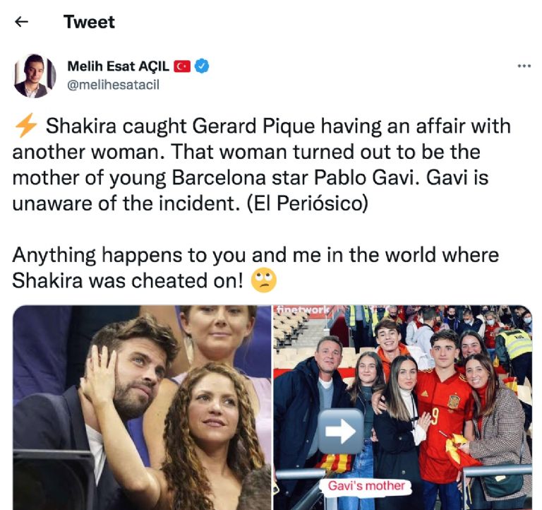Pique y shakira