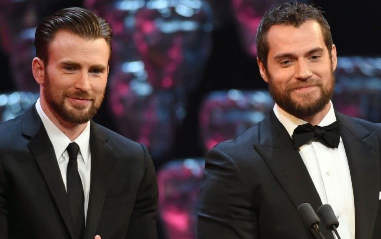 Chris Evans y Henry Cavill