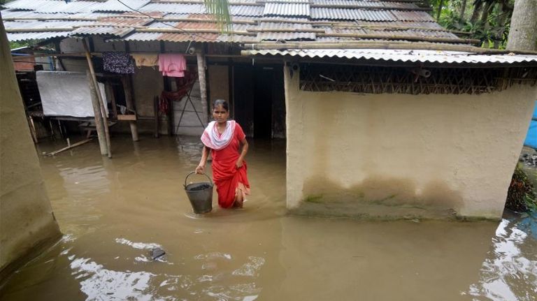 Inundaciones en India