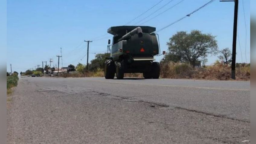 Inician la reparación de la calle Norman E. Borlaug en Ciudad Obregón
