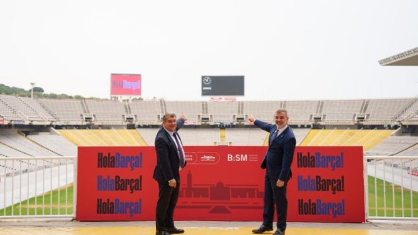 Adiós al Camp Nou: Barcelona jugará en el Estadio Olímpico; invertirá más de 20 mde para adecuarlo