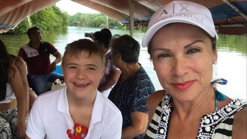 Hijo de Leticia Calderón suelta inesperada noticia a la actriz y ella lo regaña: "¿Qué te pasa?"