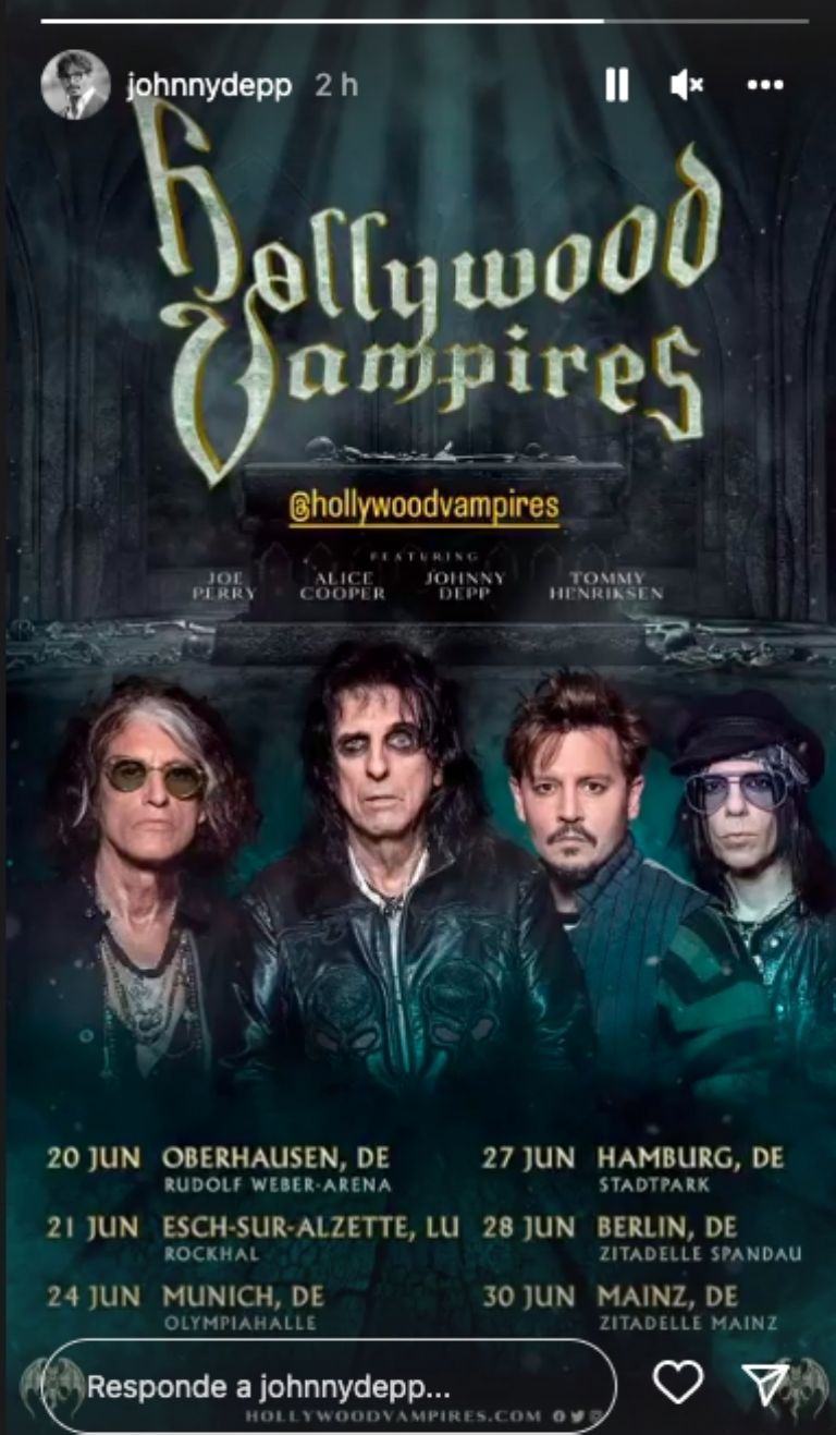 Gira Hollywood Vampires 