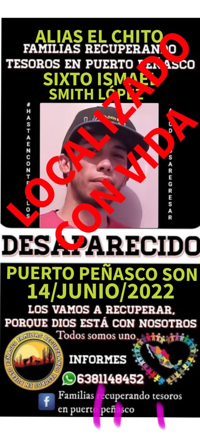 La ficha de Sixto Ismael Smith López