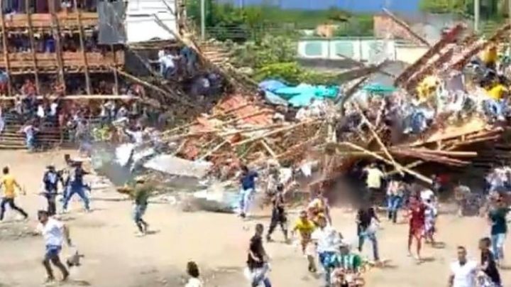 FUERTE VIDEO: Gustavo Petro pide suspender corridas de toros tras derrumbe de una grada