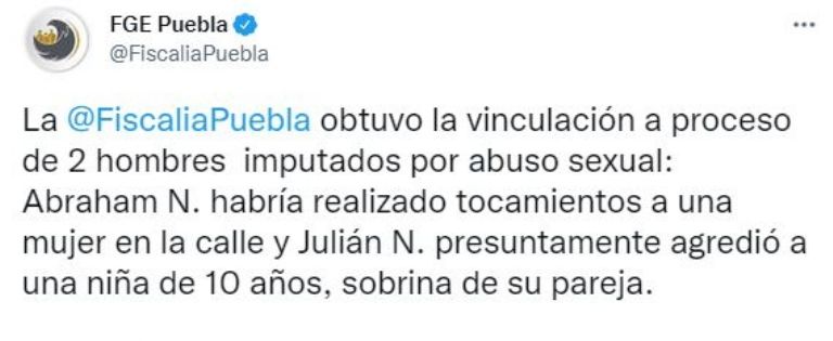 Detienen a Julián y Abraham por delito de abuso