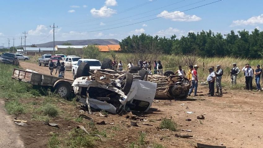 Niño de la comunidad LeBarón y 4 miembros de una familia mueren en fatídico accidente carretero