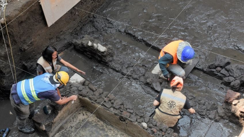 Increíble hallazgo: En calles del centro de la CDMX, INAH da con entierros de niños mexicas