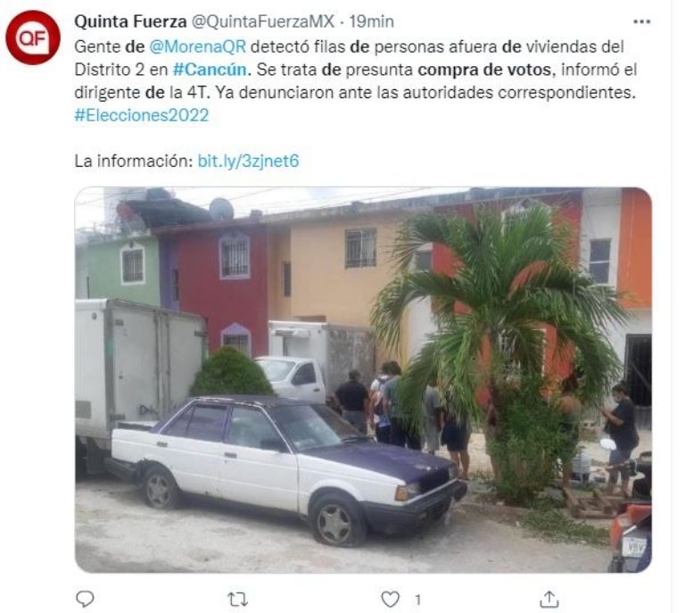 Compra de votos en Cancún