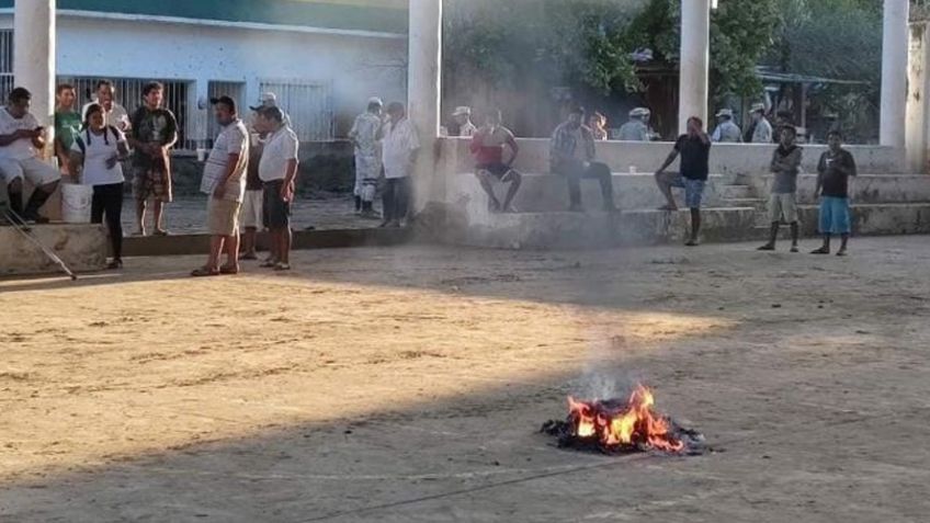 (VIDEO) Reportan violencia en elecciones 2022: Queman casillas e impiden votaciones estatales