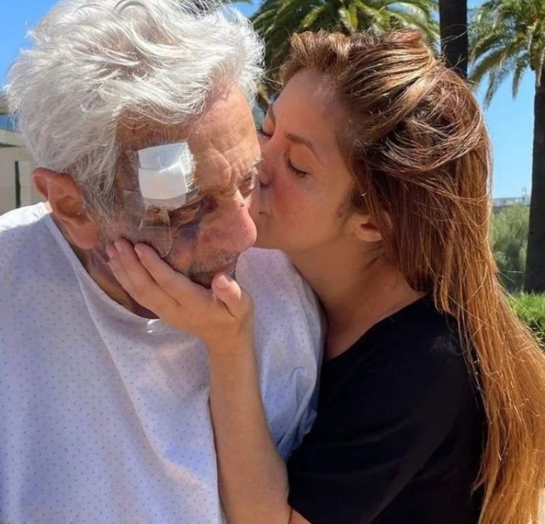 Shakira y su padre 