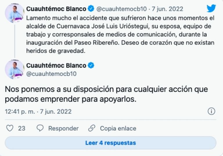 Tuit Cuauhtémoc Blanco