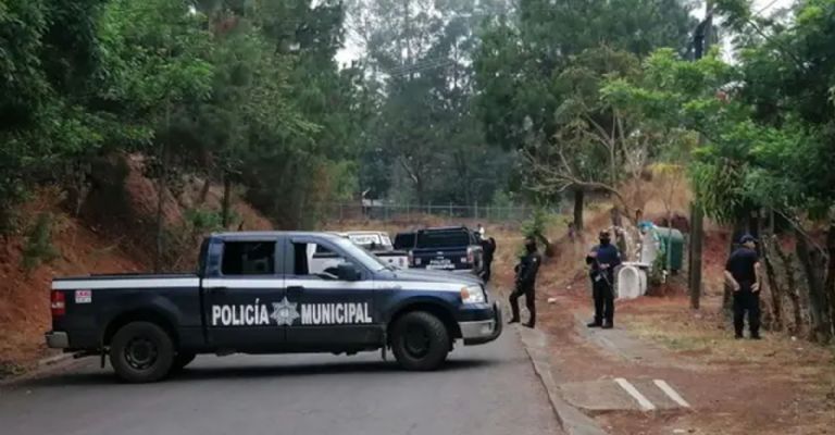 Autoridades trabajan en el sitio