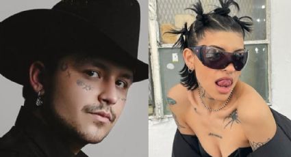 FOTOS: Christian Nodal da golpe bajo a Belinda y presume tatuaje en la cara de su nueva novia