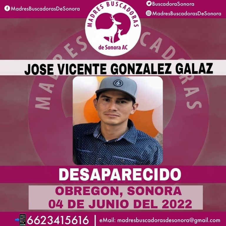 La ficha de José Vicente González Galaz