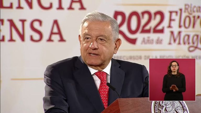En la imagen, el presidente AMLO en la 'mañanera' de este jueves. Crédito: Twitter