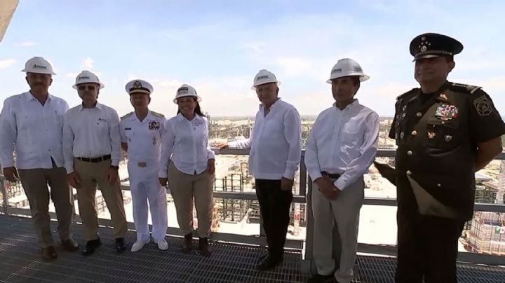 AMLO inaugura primera etapa de la Refinería Dos Bocas; asegura es "un sueño hecho realidad"