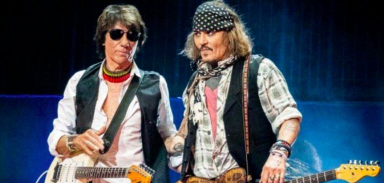 Johnny Depp y Jeff Beck 