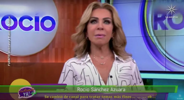 Rocío Sánchez Azuara en 'Los Tuvasos'