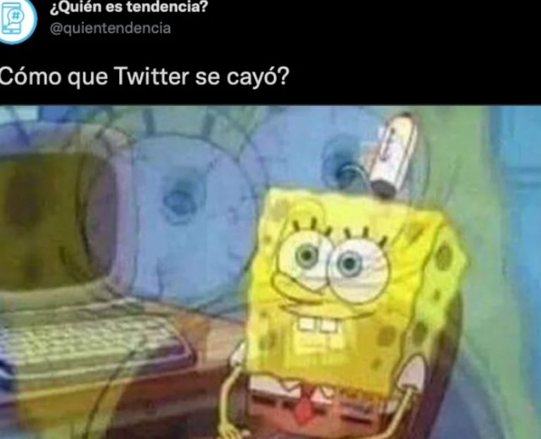 Memes por la caída de Twitter. Foto: Facebook
