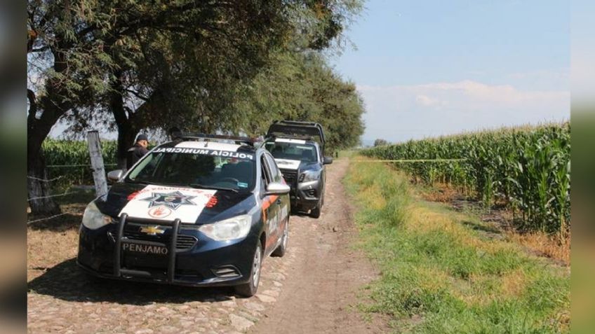 Sobre un camino parcelario, encuentran el cadáver de un joven en Pénjamo
