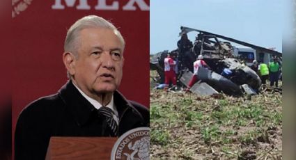 AMLO lamenta el desplome de avioneta donde murieron 14 marinos; autoridades investigan