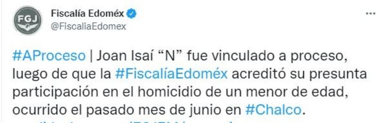 Detienen a Isaí por quitarle la vida a su pareja