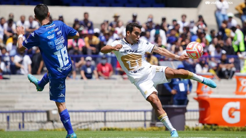 ¡Por fin! Gracias a un golazo de Adrián Aldrete, los Pumas ya ganaron en el Apertura 2022