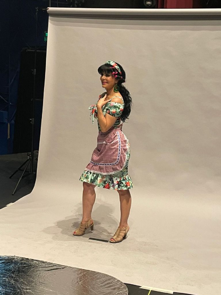 Maribel Guardia en 'Lagunilla mi Barrio'