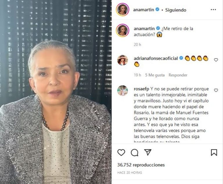 Ana Martin revela que se irá de vacaciones