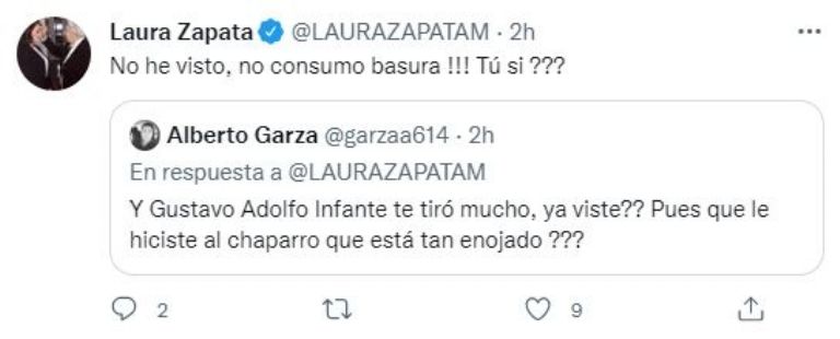 Respuesta de Laura Zapata 