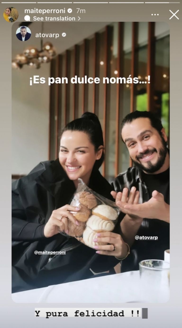 Instagram @maiteperroni