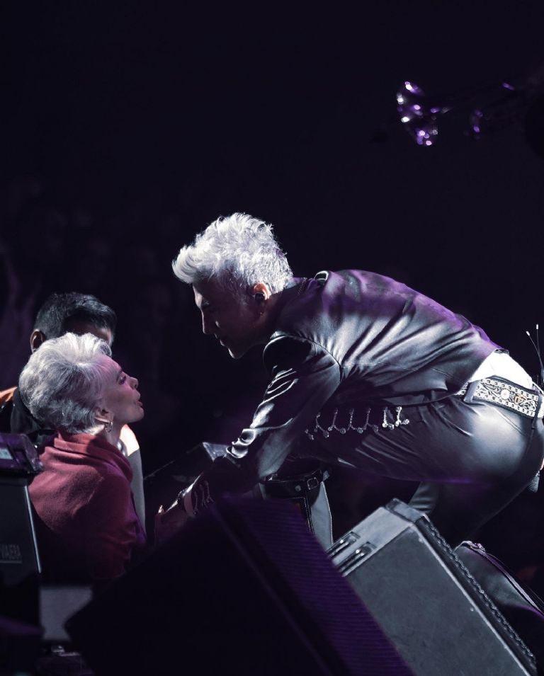 Alejandro Fernández y Doña Cuquita