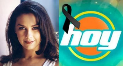 Tragedia en Televisa: Tras dejar TV Azteca, protagonista llega a 'Hoy' de luto y con gran tristeza