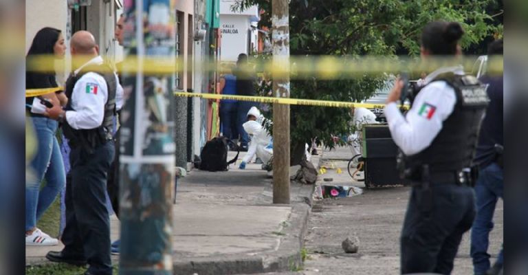 Acordonan el sitio del crimen