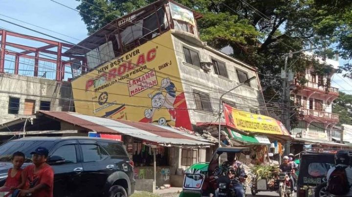 Tras fuerte sismo de 7.1 en Filipinas, autoridades confirman 5 personas muertas