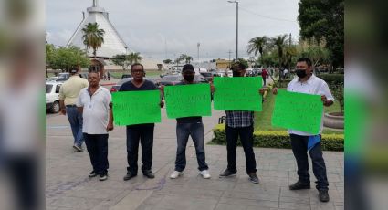 Ciudad Obregón: Taxistas colectivos se manifiestan; piden que los "dejen trabajar"