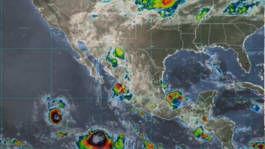 Precaución: SMN y Conagua advierten por fuertes lluvias en varios estados de México este jueves