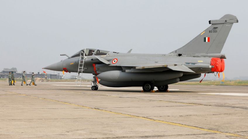 De terror: Avión de las fuerzas armadas de la India se estrella; no hay sobrevivientes