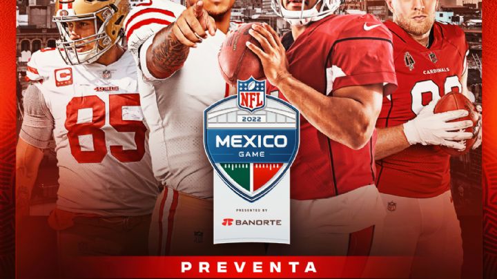 NFL en México: Anuncian preventa de boletos para el 49ers-Cardinals; estos son los precios