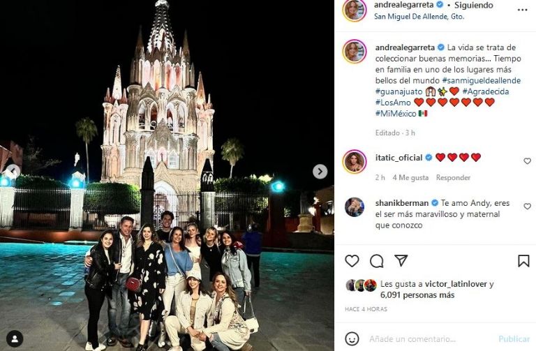 Publicación de Andrea Legarreta 