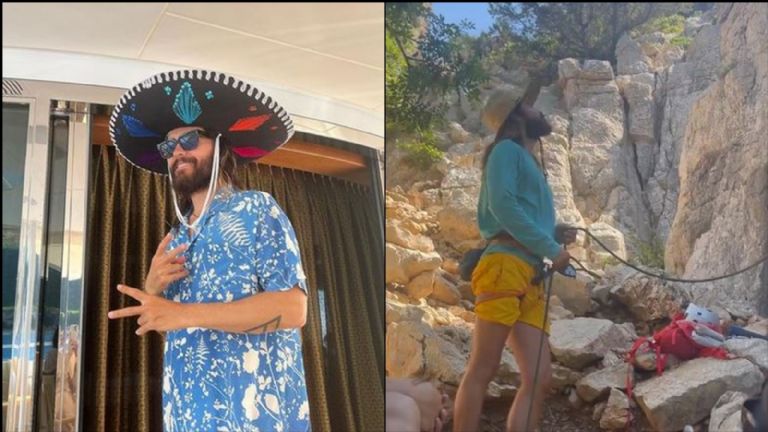 Jared Leto de vacaciones