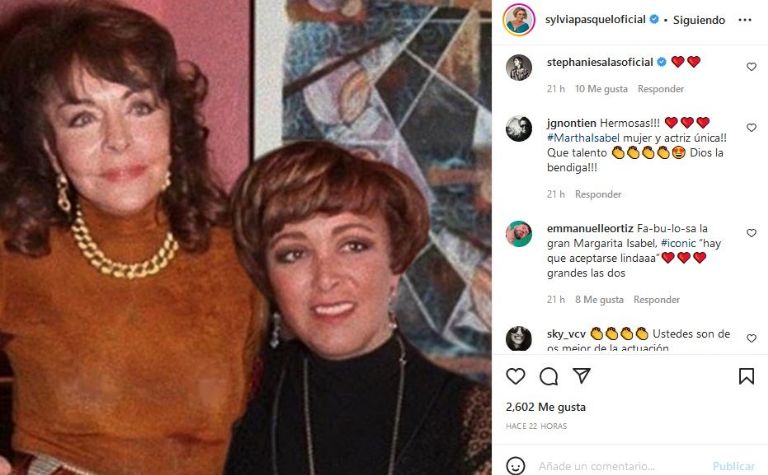 Sylvia Pasquel recuerda a Margarita Isabel