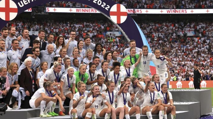 ¡Son las reinas! Inglaterra se corona al derrotar a Alemania en la final de la Eurocopa Femenil