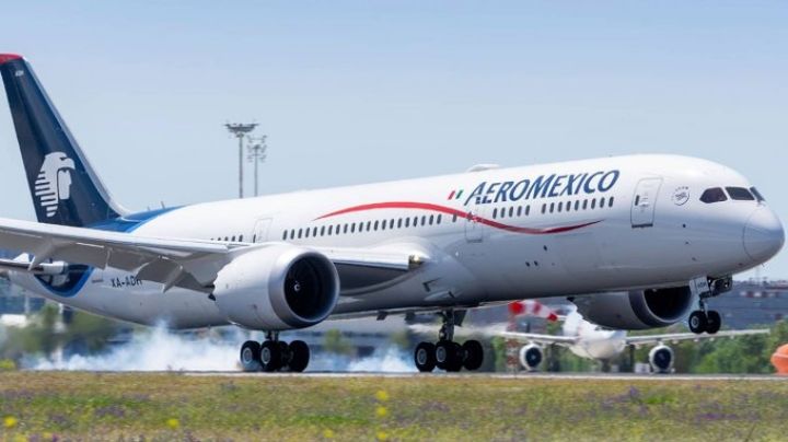 Avión con destino a NY es alcanzado por un rayo; regresa de emergencia a la CDMX